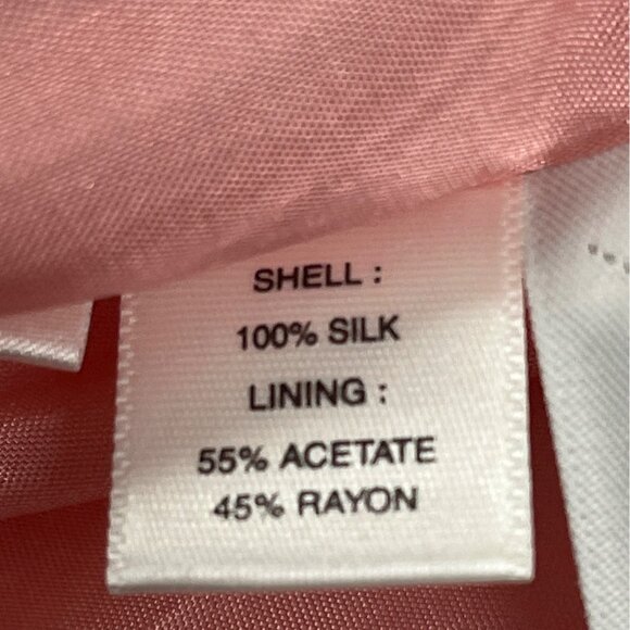 Ann Taylor Pink Sleeveless Belted Sheath Dress Size 4 - Picture 7 of 8